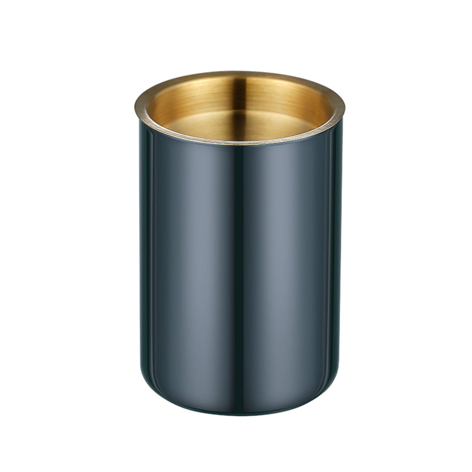 aschenbecher schwarz metall