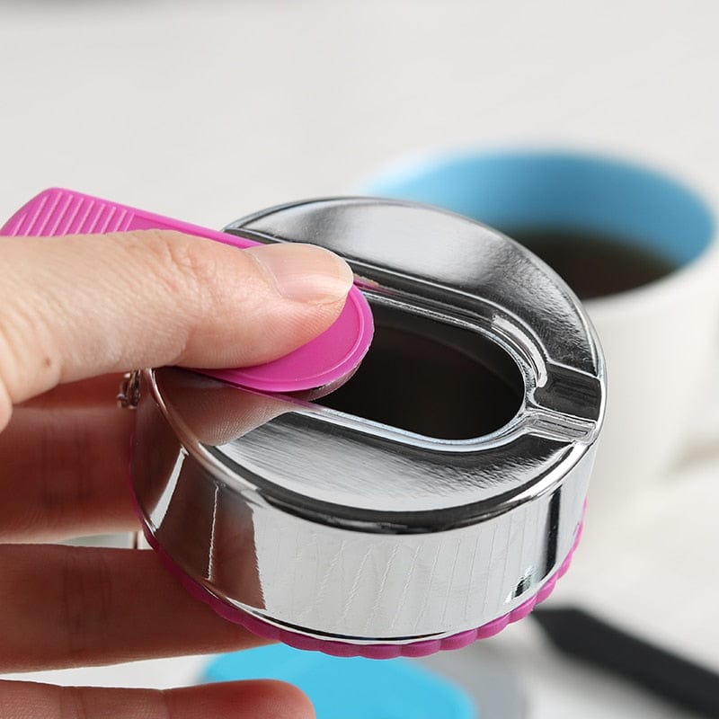 Taschenaschenbecher Metall