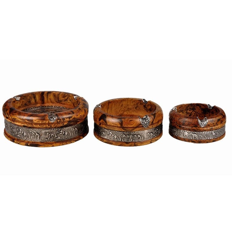 Aschenbecher Aus Altem Holz