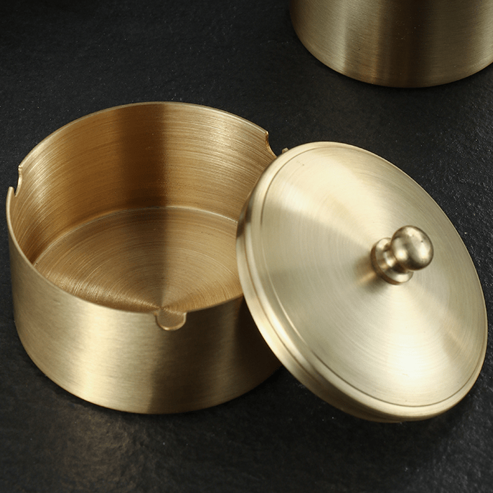 Aschenbecher aus Altkupfer