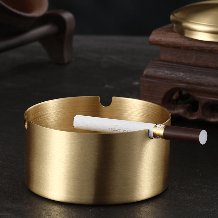 Aschenbecher aus Altkupfer