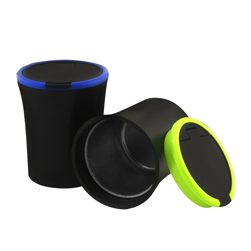 Aschenbecher Auto Deckel Grün oder Blau