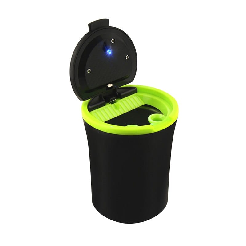 Aschenbecher Auto Deckel Grün oder Blau