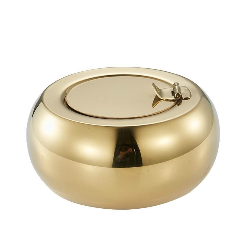 Aschenbecher Farbe Gold