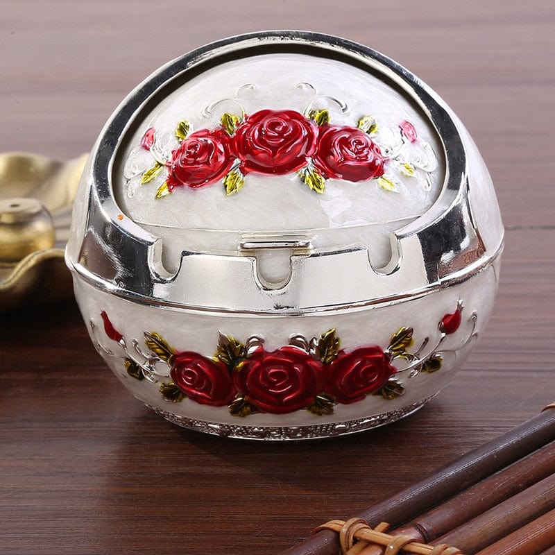 Aschenbecher Vintage Blume