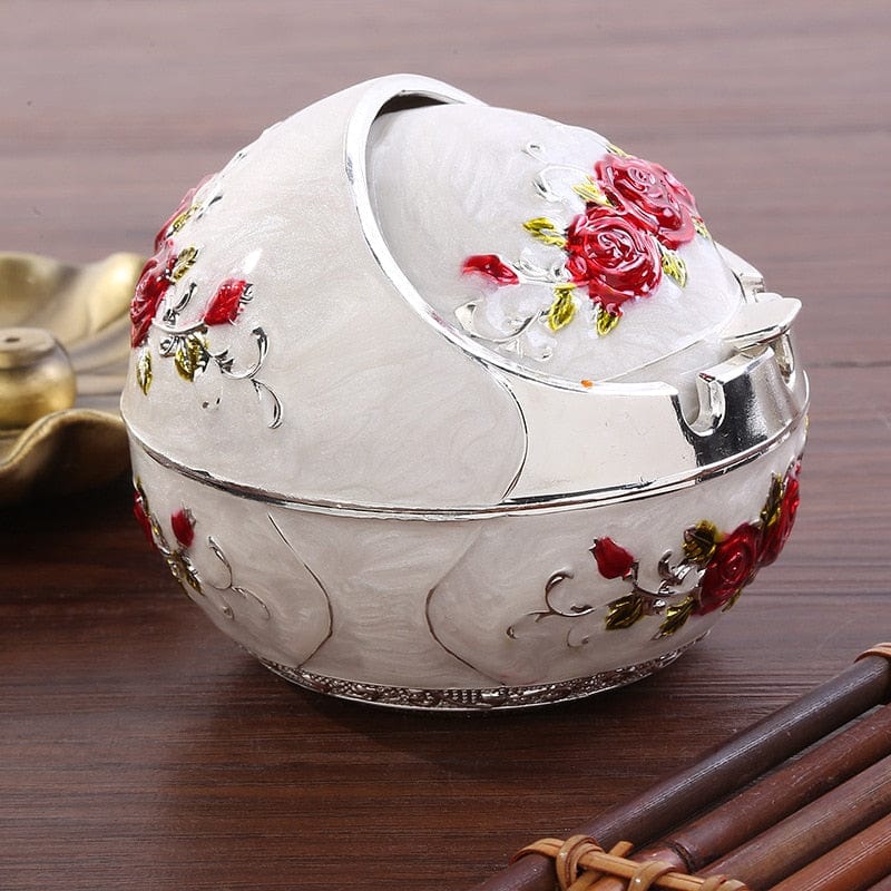 Aschenbecher Vintage Blume