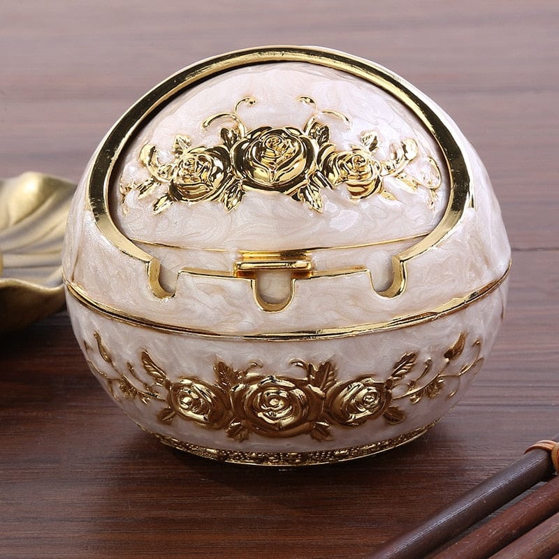 Aschenbecher Vintage Blume