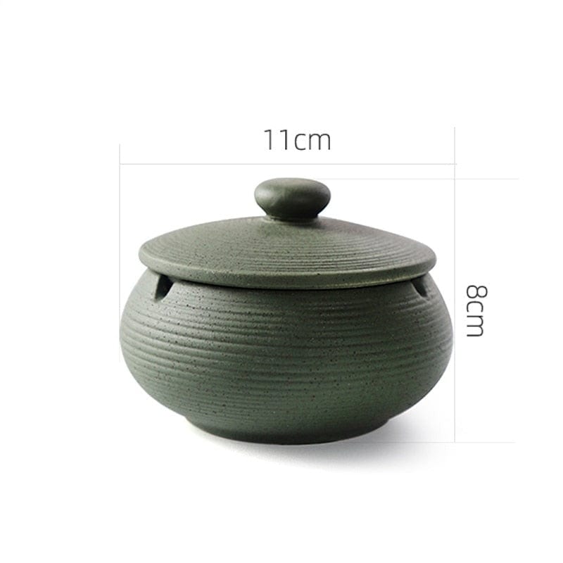 Außenascher Mit Deckel