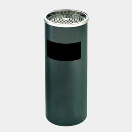 Außenascher mit Mülleimer