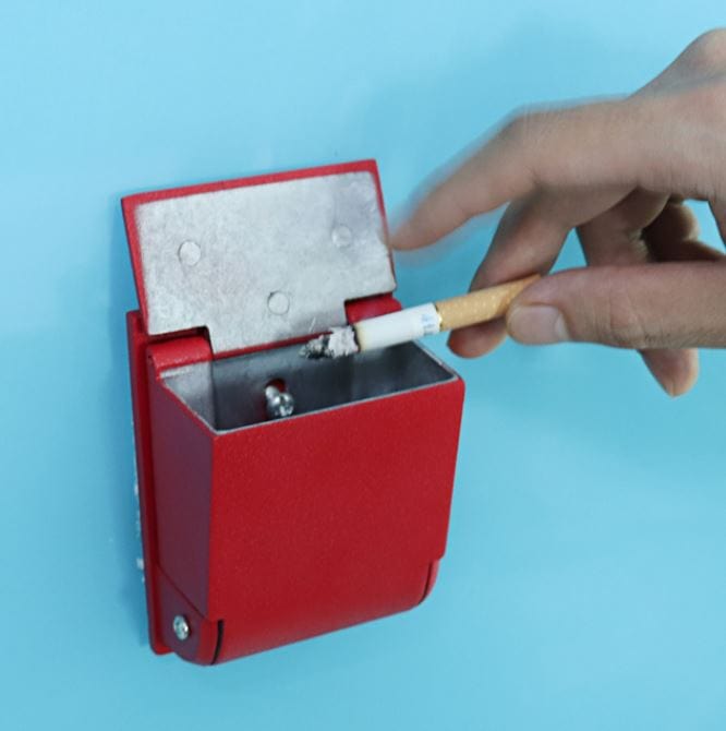 Außenascher zum Befestigen