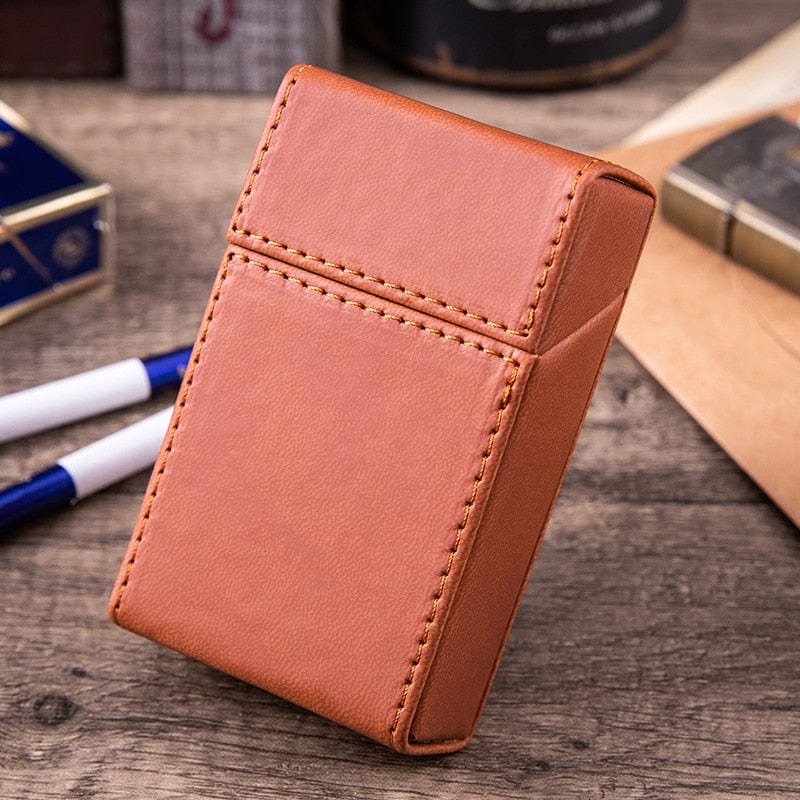 Elegantes Zigarettenetui aus PU Leder