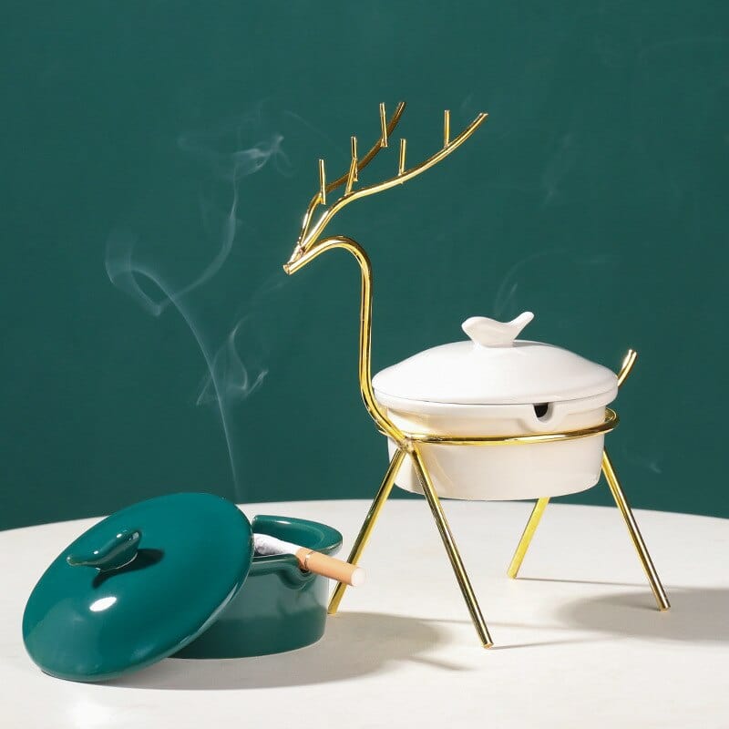 Geschlossener Aschenbecher Design