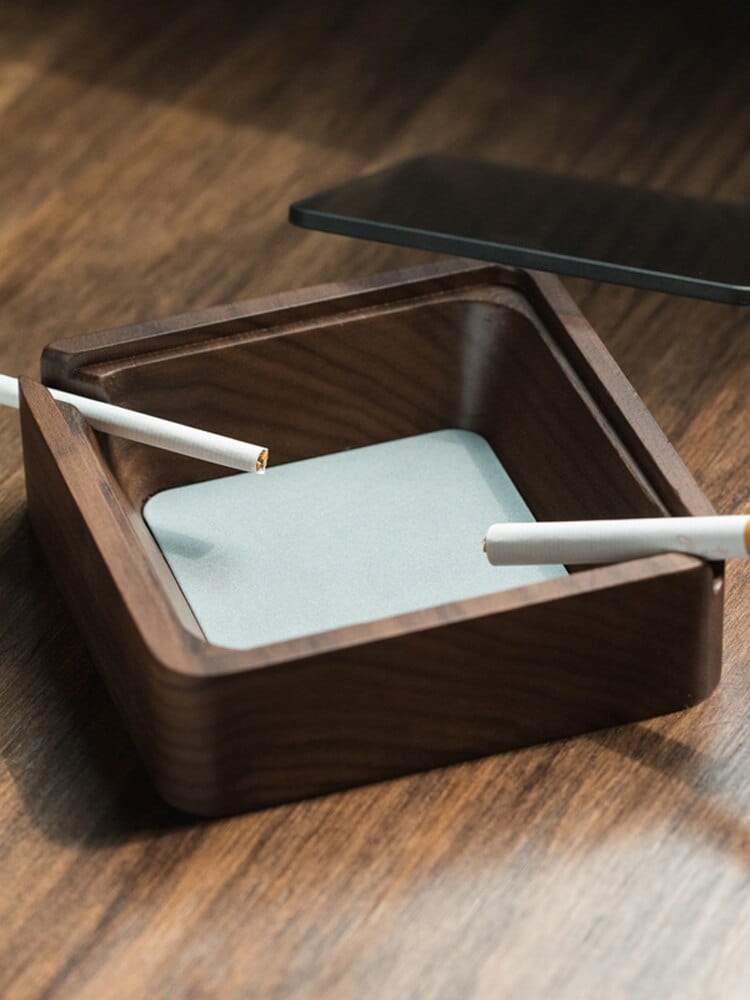 Großer Aschenbecher Holz