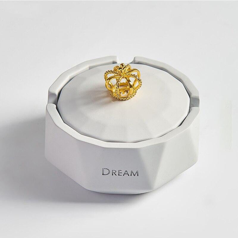 Hellrosa Aschenbecher