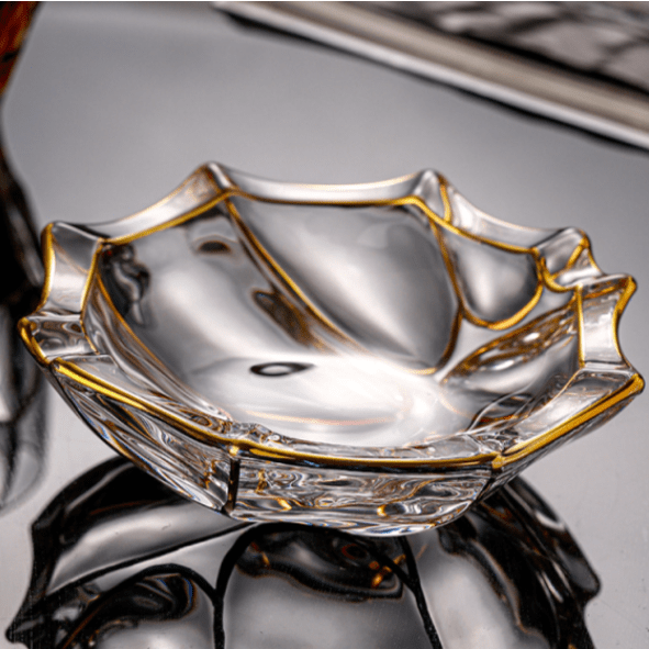 Kristall Vintage Aschenbecher