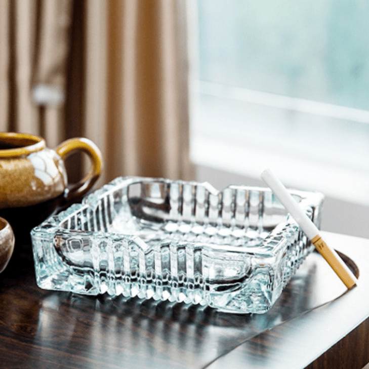CALIYO Aschenbecher Aschenbecher mit Deckel, Vintage Keramik kreativer  Aschenbecher, Geruchsdicht Aschenbecher für Zuhause Büro Schlafzimmer