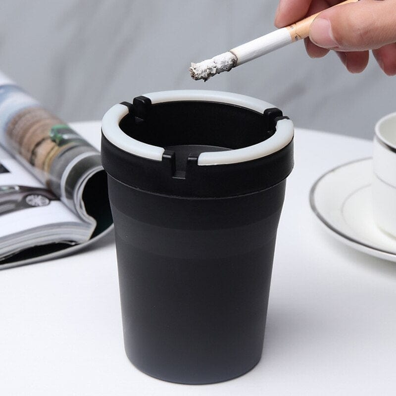 Selbstleuchtender Aschenbecher