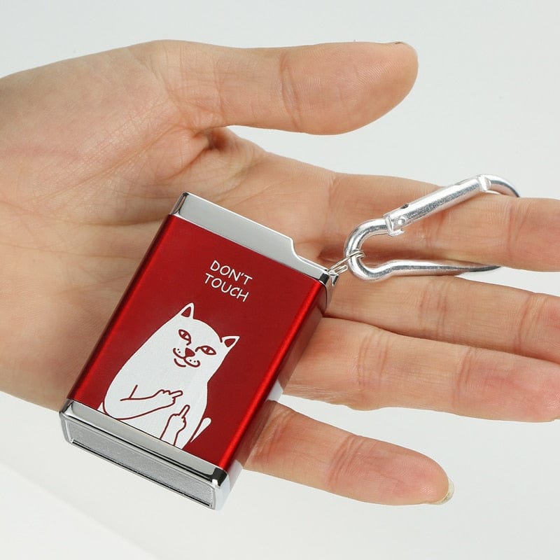 Taschenaschenbecher Katze