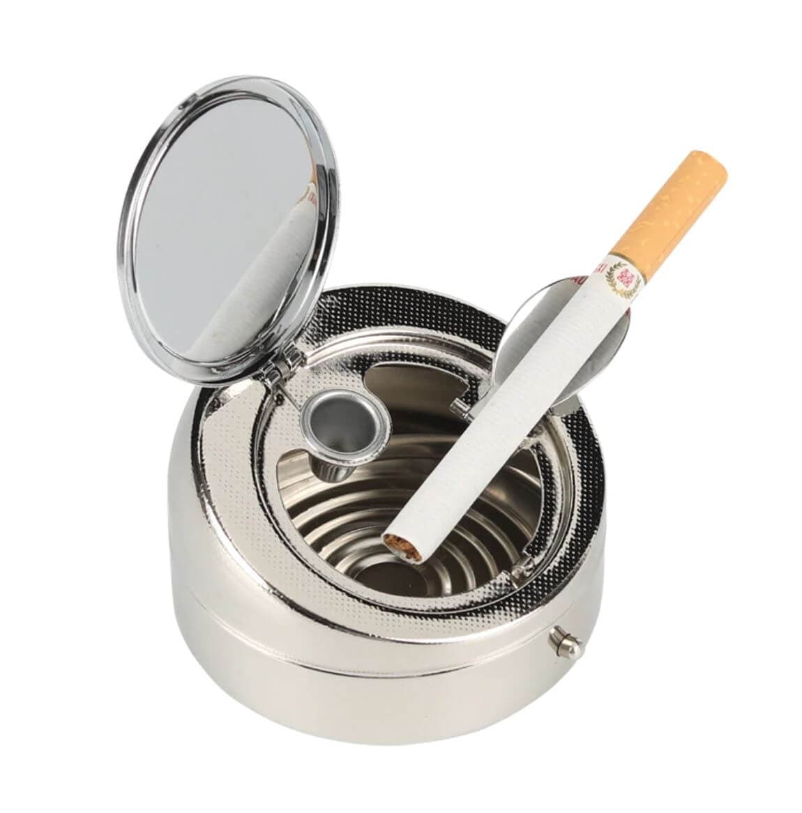 Taschenaschenbecher Rund