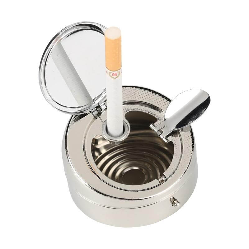 Taschenaschenbecher Rund