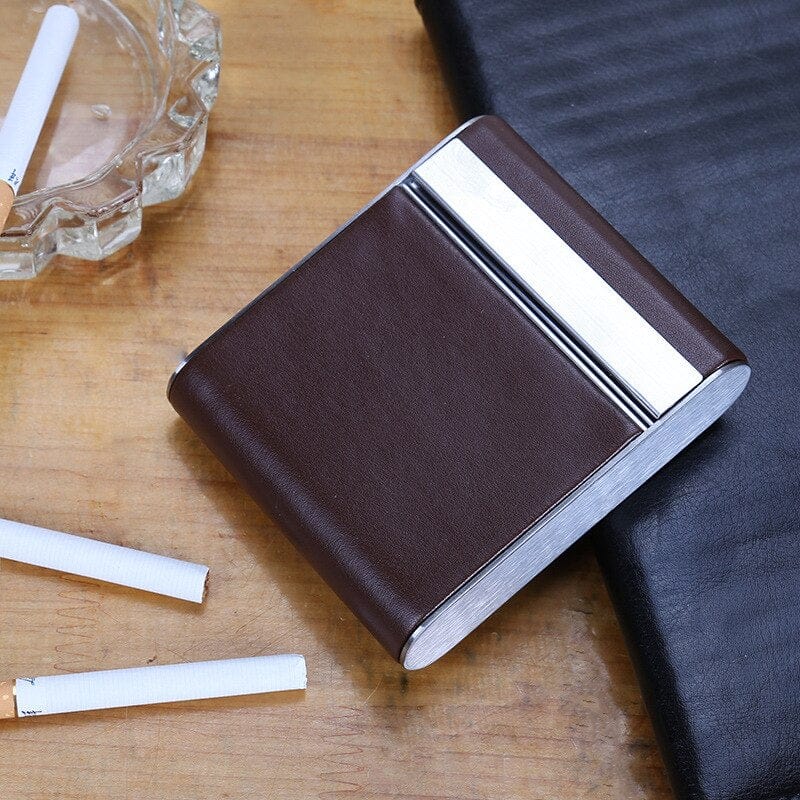 Zigarettenetui aus Leder