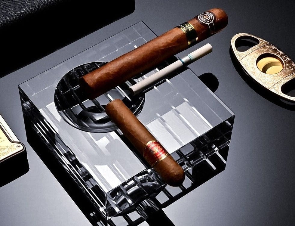 Totenkopf Aschenbecher mit Deckel Zigarren Aschenbecher Großer